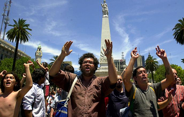 Imagen de archivo de la crisis de 2001 en Argentina