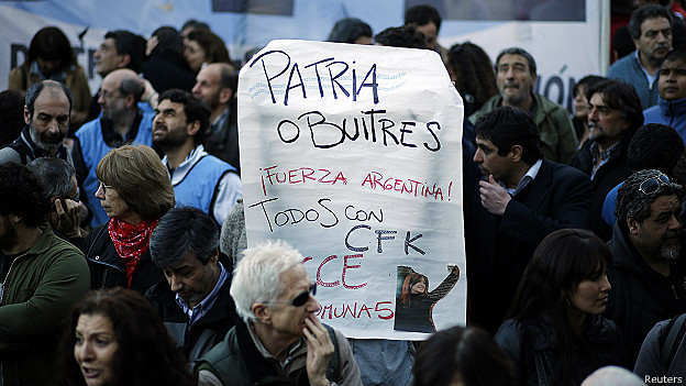 Protesta en Buenos Aires