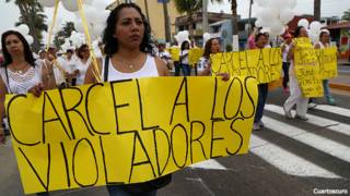 Protesta en Veracruz por el caso de Daphne Fernández