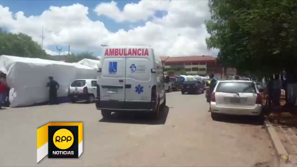 Traslado de heridos a hospital de Cusco.    
