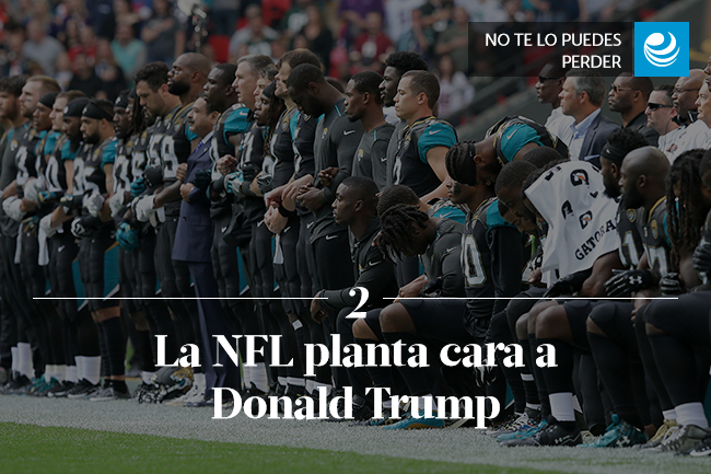 La NFL planta cara a Donald Trump